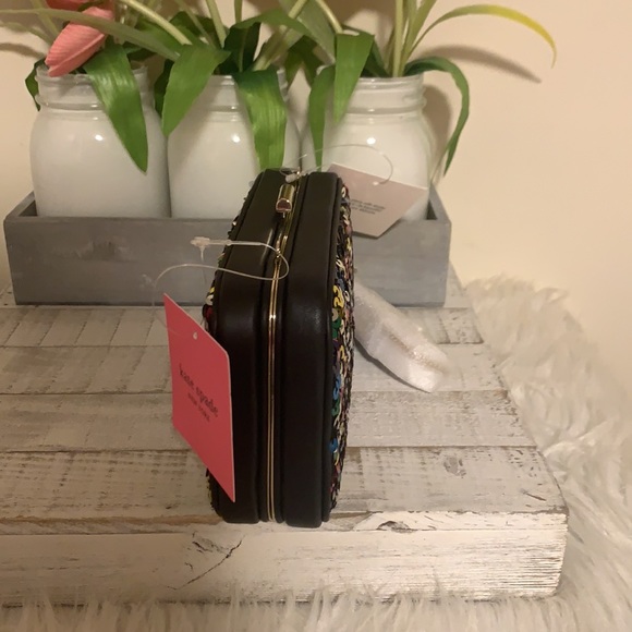 Nwt kate spade tonight sequins clutch